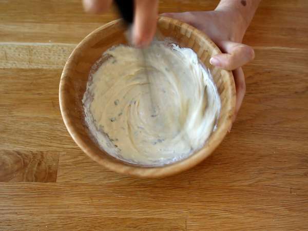 Raclette ile patatesli waffle sandviç, nihai konfor yiyeceği - Hazırlık adım 2