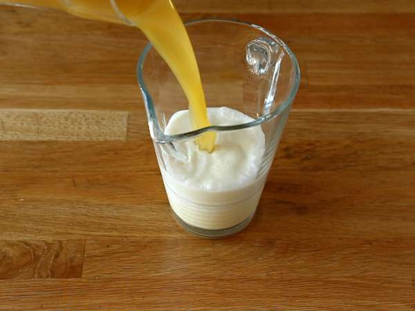 Hızlı alkolsüz piña colada - Hazırlık adım 1