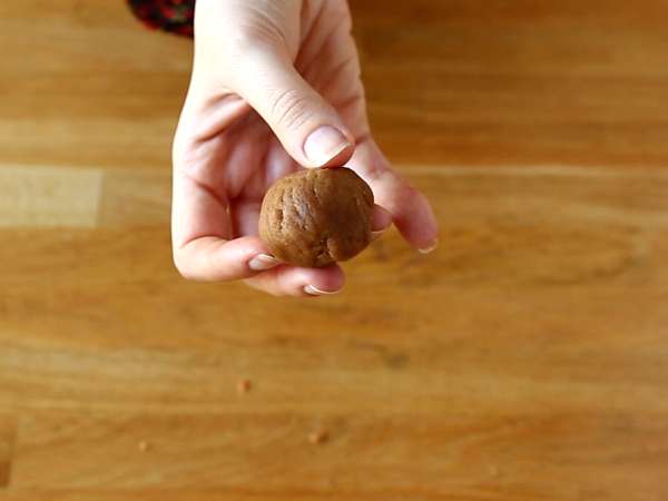 Sadece 3 malzemeli Speculoos bisküvileri - Hazırlık adım 2