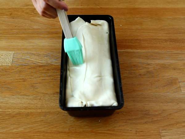 Pâté Berrichon, geleneksel bir yemek için süper gurme Paskalya ezmesi! - Hazırlık adım 5