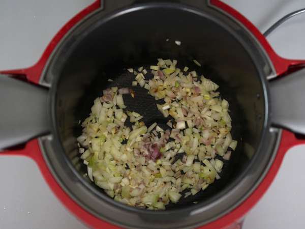 Cookeo'da mantarlı risotto - Hazırlık adım 2