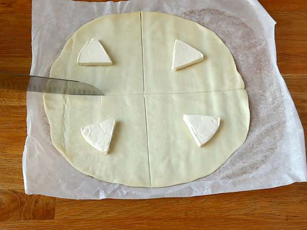 Ekspres peynirli naan - Hazırlık adım 1