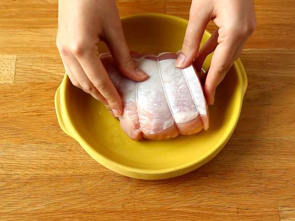 Fırında domuz rostosu nasıl pişirilir? - Hazırlık adım 1