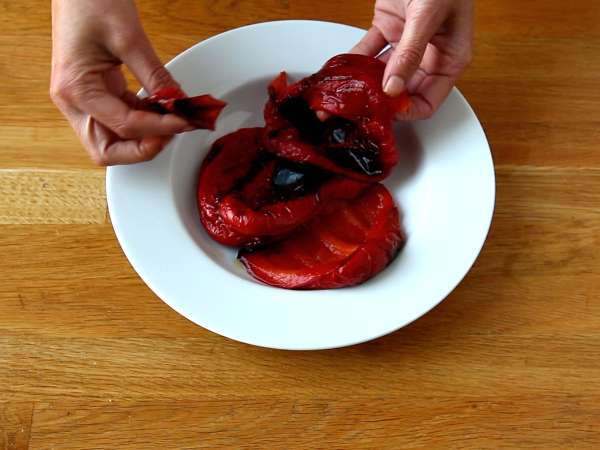 Kremalı burrata peynirli Calabria usulü pesto - Hazırlık adım 3