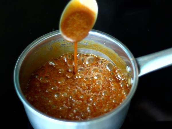 Ekstra gurme Snickers tarzı cheesecake - Hazırlık adım 5