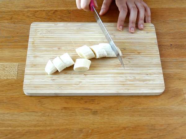 Nice cream banana, muzlu vegan dondurma! Dondurma makinesi yok - Hazırlık adım 1