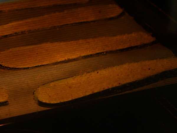 Jambon ve scamorza peynirli fırında kabak ruloları - Hazırlık adım 3