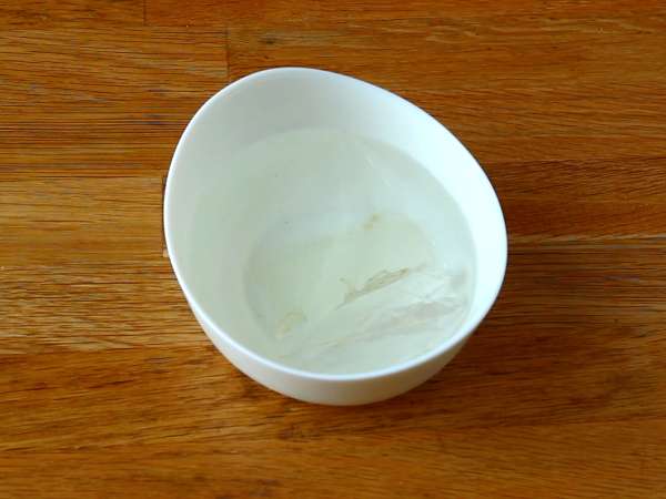 Berry coulis ile panna cotta - Hazırlık adım 1