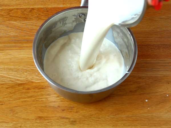 Berry coulis ile panna cotta - Hazırlık adım 2