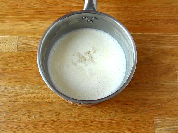 Berry coulis ile panna cotta - Hazırlık adım 3