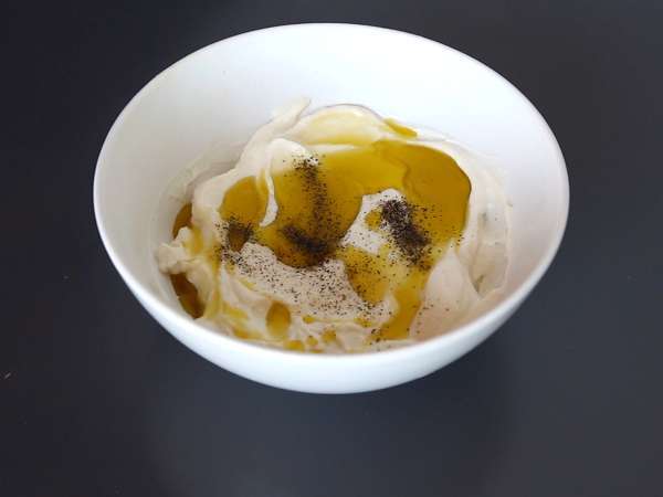 Aperatif için Ricotta köftesi! - Hazırlık adım 1