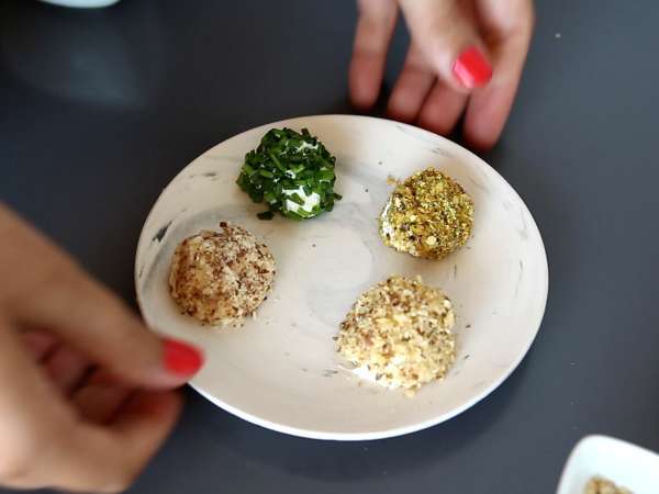 Aperatif için Ricotta köftesi! - Hazırlık adım 3