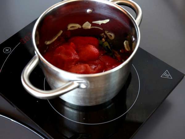 Domates çorbası - Hazırlık adım 4