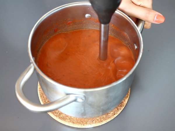 Domates çorbası - Hazırlık adım 6