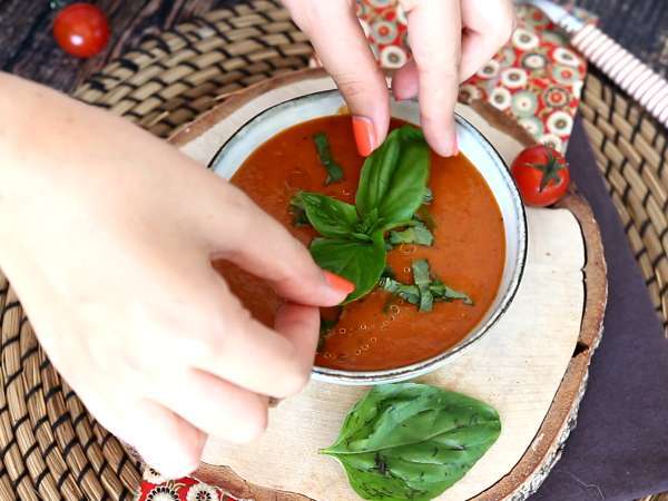 Domates çorbası - Hazırlık adım 7