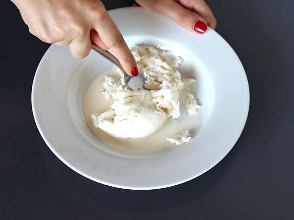 Kendi burratanızı kendiniz yapın! Kolay ve ekonomik! - Hazırlık adım 3