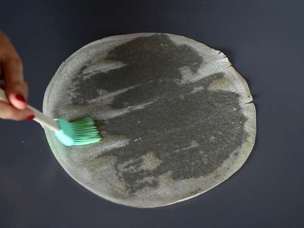 Feta Saganaki, beyaz peynir ve ballı cips için Yunan tarifi - Hazırlık adım 1