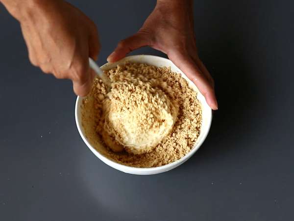 Ev yapımı Raffaello çikolata - Hazırlık adım 3