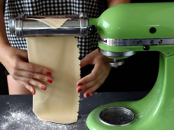 Tagliolini, evde hazırlamak için adım adım prosedür - Hazırlık adım 4