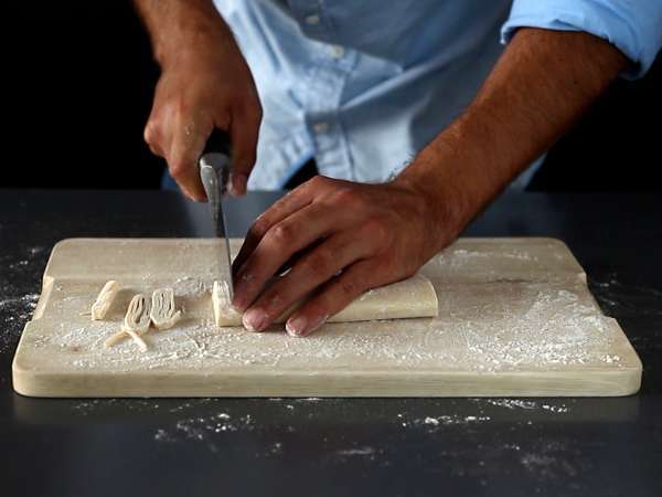 Tagliolini, evde hazırlamak için adım adım prosedür - Hazırlık adım 5