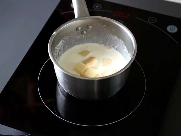 Çikolatalı ve nugalı kuplar. Kolay tarif - Hazırlık adım 7