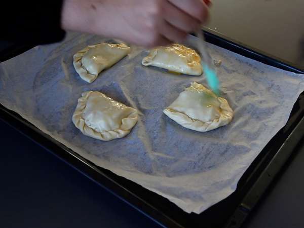 Epifani için fındık kremalı elmalı cips - Hazırlık adım 6