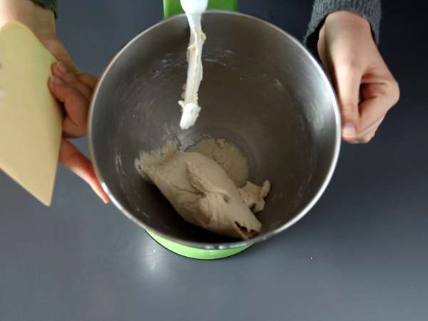 Yeşil soğanlı Çin krepleri - Yeşil soğanlı krepler - Hazırlık adım 1