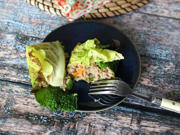 Fırında lahana dolması (Bu sebzeyi herkese sevdirmek için!) - Hazırlık adım 7