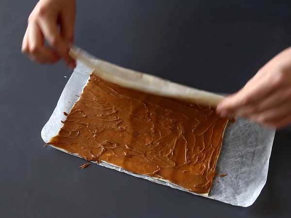 Speculoos puf böreği bisküvileri - yapımı hızlı ve kolay - Hazırlık adım 1