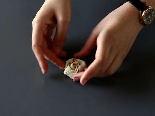 Speculoos puf böreği bisküvileri - yapımı hızlı ve kolay - Hazırlık adım 4