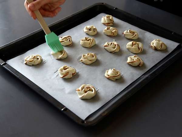 Speculoos puf böreği bisküvileri - yapımı hızlı ve kolay - Hazırlık adım 5
