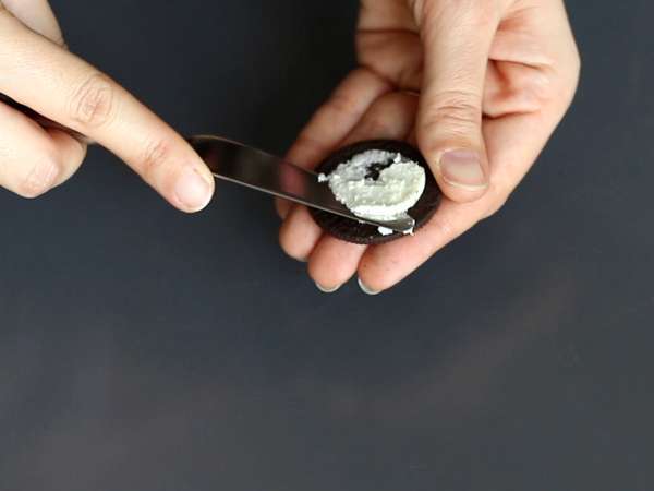 Çikolatalı ganaj ile kaplanmış kurabiye kapları, havuçlu tencere stili - Hazırlık adım 6