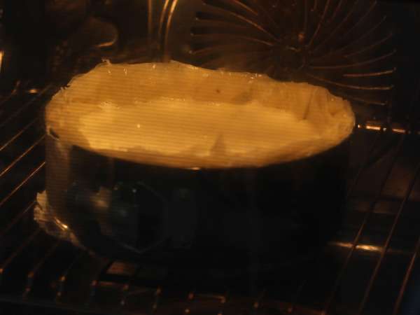 Antep fıstıklı, gevrek ve eriyen baklava tarzı cheesecake - Hazırlık adım 7