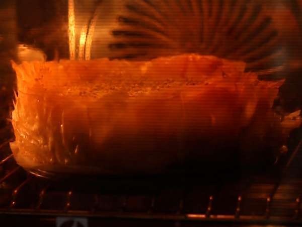 Antep fıstıklı, gevrek ve eriyen baklava tarzı cheesecake - Hazırlık adım 10