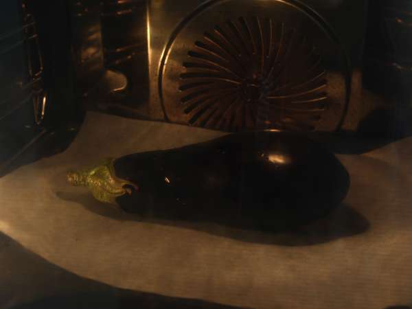 Baba ganuş, Lübnan'ın lezzetli patlıcan ezmesi - Hazırlık adım 2