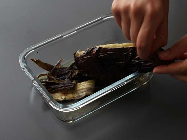 Baba ganuş, Lübnan'ın lezzetli patlıcan ezmesi - Hazırlık adım 4