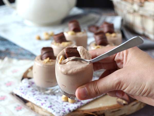 Fırında pişmeyen, süper lezzetli Kinder Bueno verrines - Hazırlık adım 8