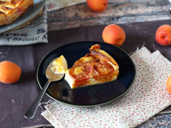 Kolay kayısılı clafoutis - Hazırlık adım 9