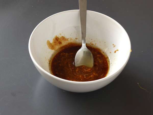 Süper gurme kuşkonmaz salatası - Hazırlık adım 4