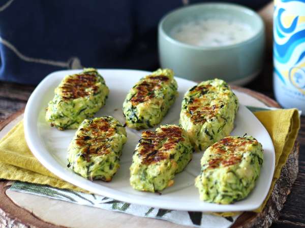 Fırında kabak köftesi - Hazırlık adım 6