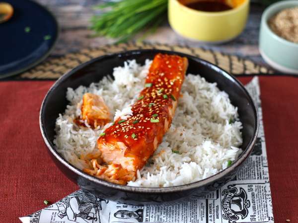 Gochujang soslu Kore usulü somon 8 dakikada hazır - Hazırlık adım 5