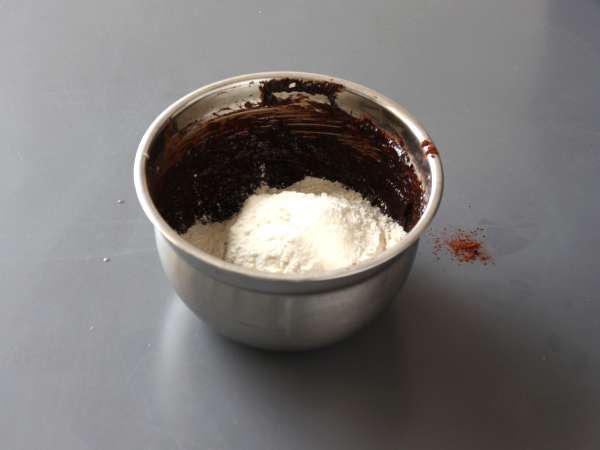 Çikolatalı ahududulu brownie, saf hoşgörü! - Hazırlık adım 2