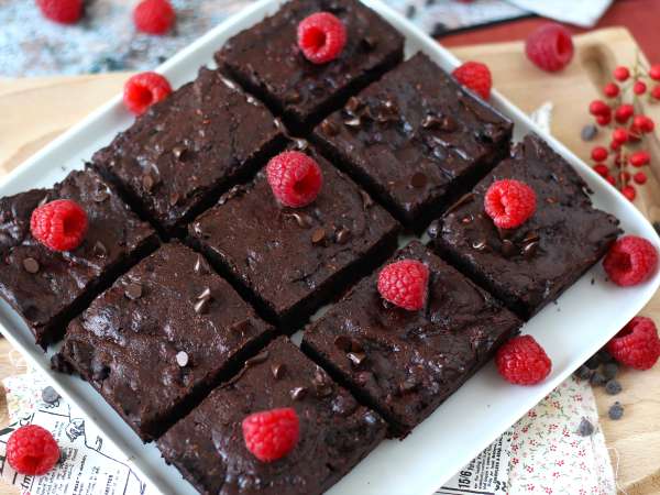 Çikolatalı ahududulu brownie, saf hoşgörü! - Hazırlık adım 6
