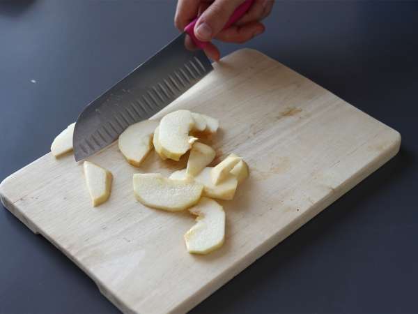 İnce elmalı tartlar - Hazırlık adım 1