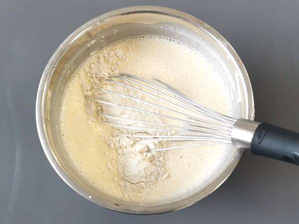 Bask usulü cheesecake - Hazırlık adım 3