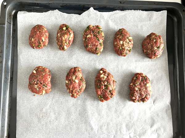 Köfte - Türk köftesi - Hazırlık adım 4