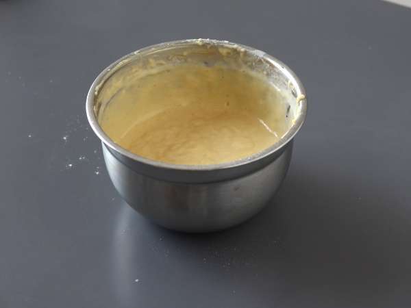 Pastırma, keçi peyniri ve cevizli kek - Hazırlık adım 4