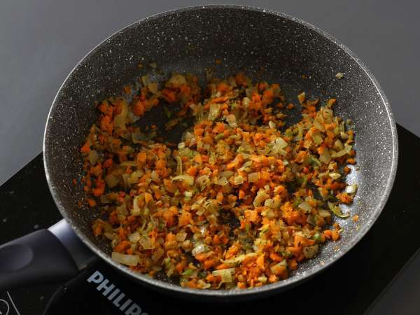 Vejetaryen lazanya (buna inanamayacaksınız!) - Hazırlık adım 2