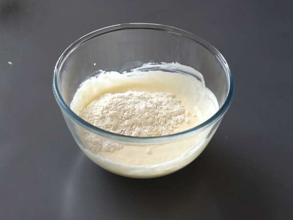 Kolay ev yapımı blini! - Hazırlık adım 1