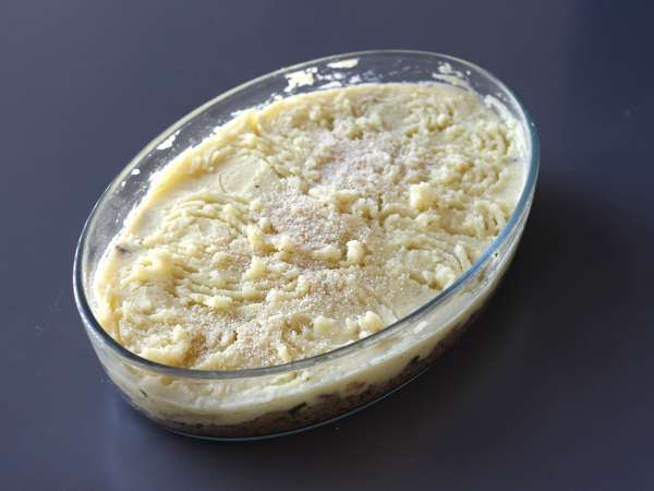 Kolay, zahmetsiz çoban pastası - Hazırlık adım 9